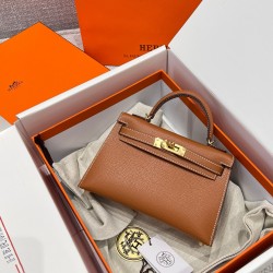 에르메스 Hermes Mini Kelly Epsom 37 Gold/gold