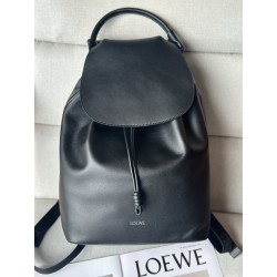로에베 Loewe 713 Flamenco  백팩 Black