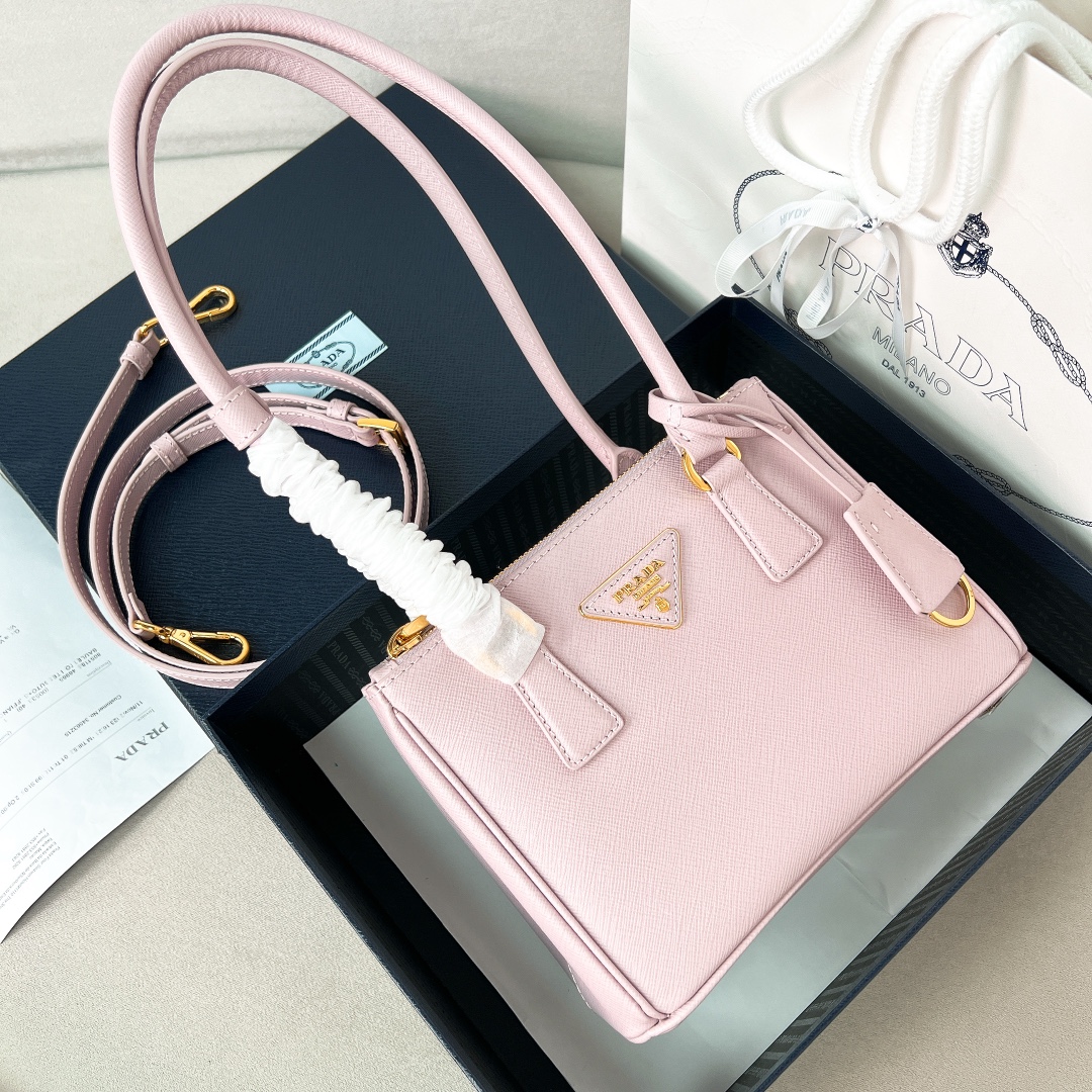 프라다 Prada 1BA906 Mini Galleria Saffiano 20cm