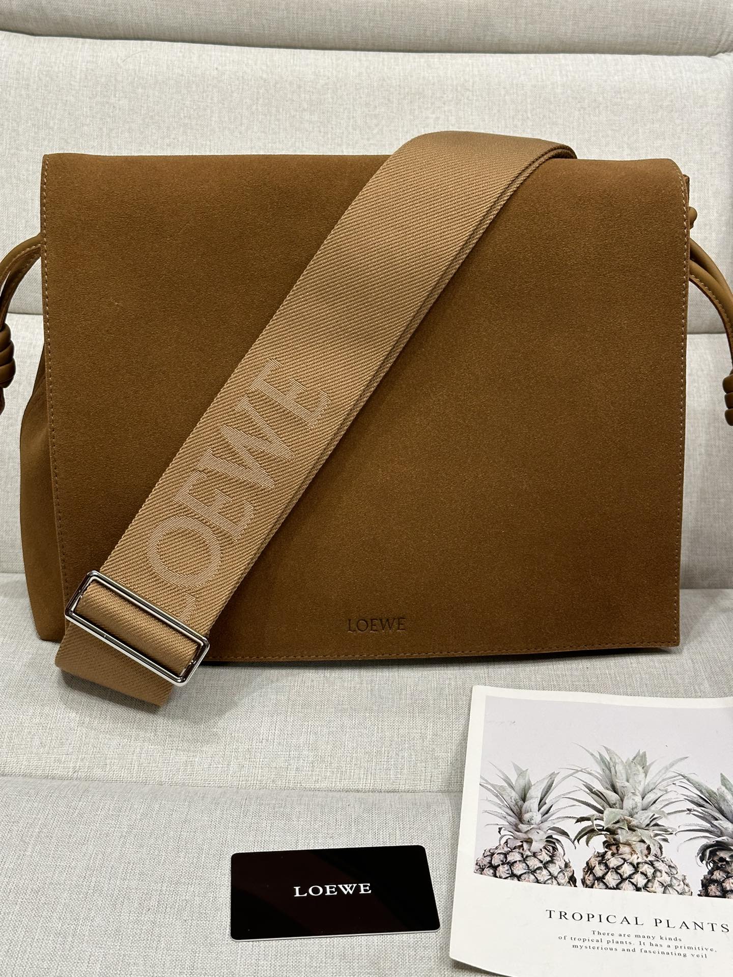 로에베 Loewe 36037 Flamenco satchel 34cm