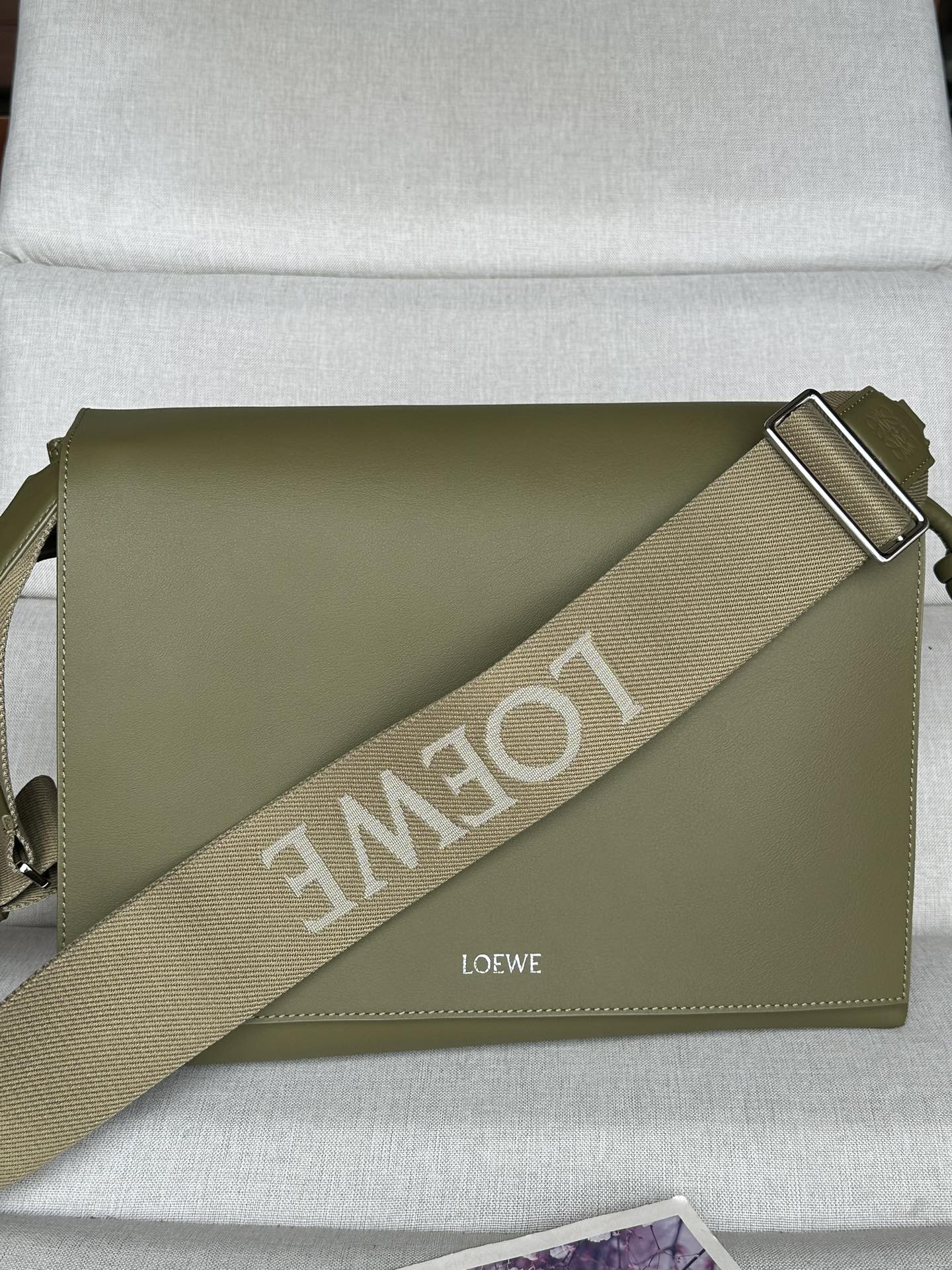 로에베 Loewe 36037 Flamenco satchel 34cm