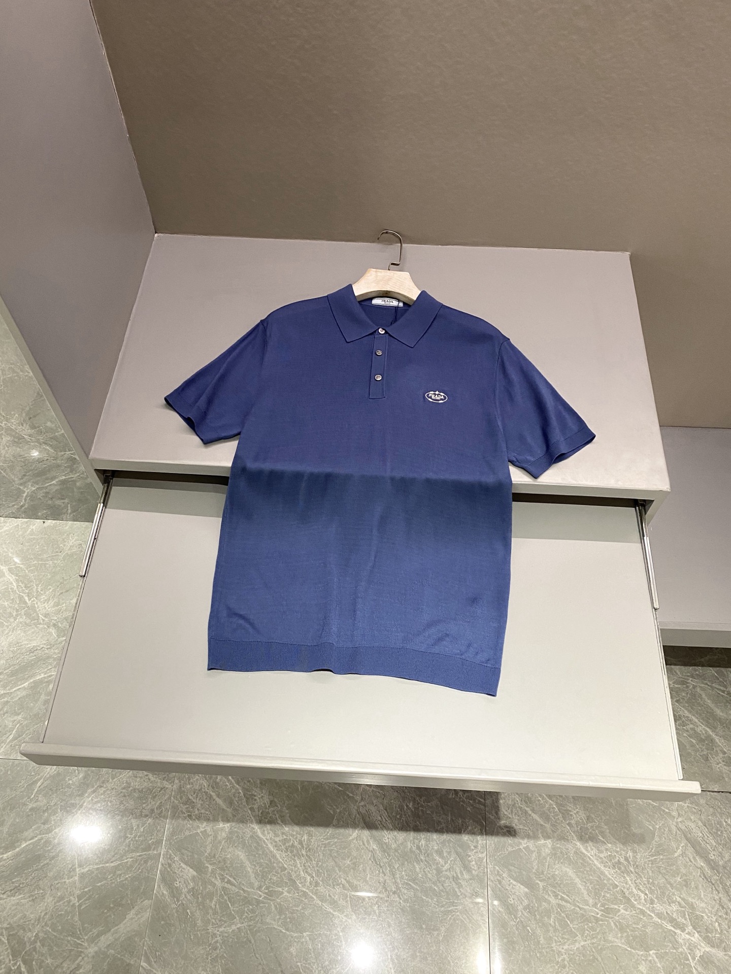 프라다 Prada 반팔 폴로 셔츠