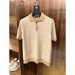로로피아나 Loro Piana 반팔 폴로 셔츠
