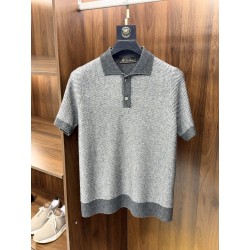 로로피아나 Loro Piana 반팔 폴로 셔츠