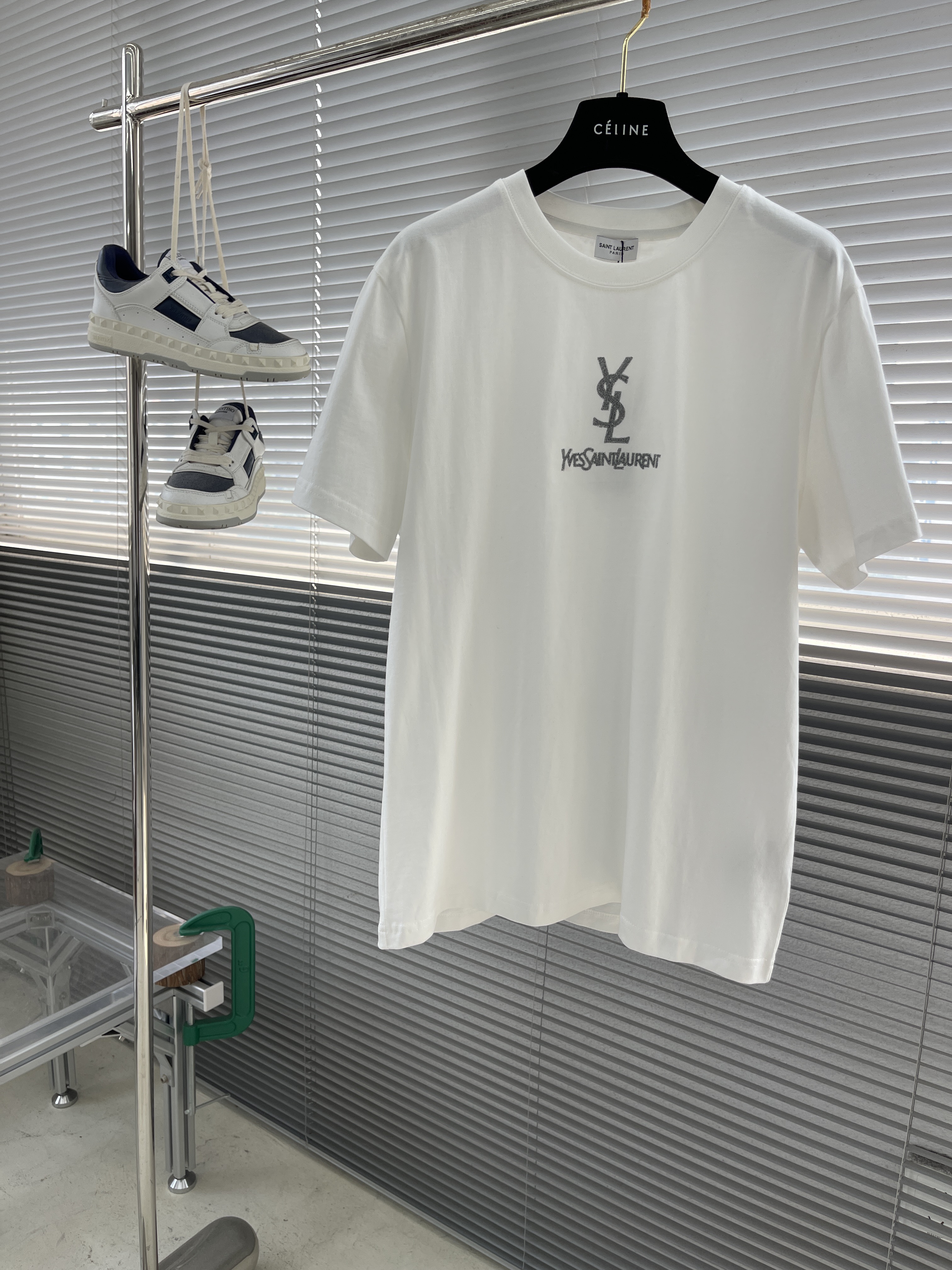 생로랑 Saint Laurent 반팔 티셔츠