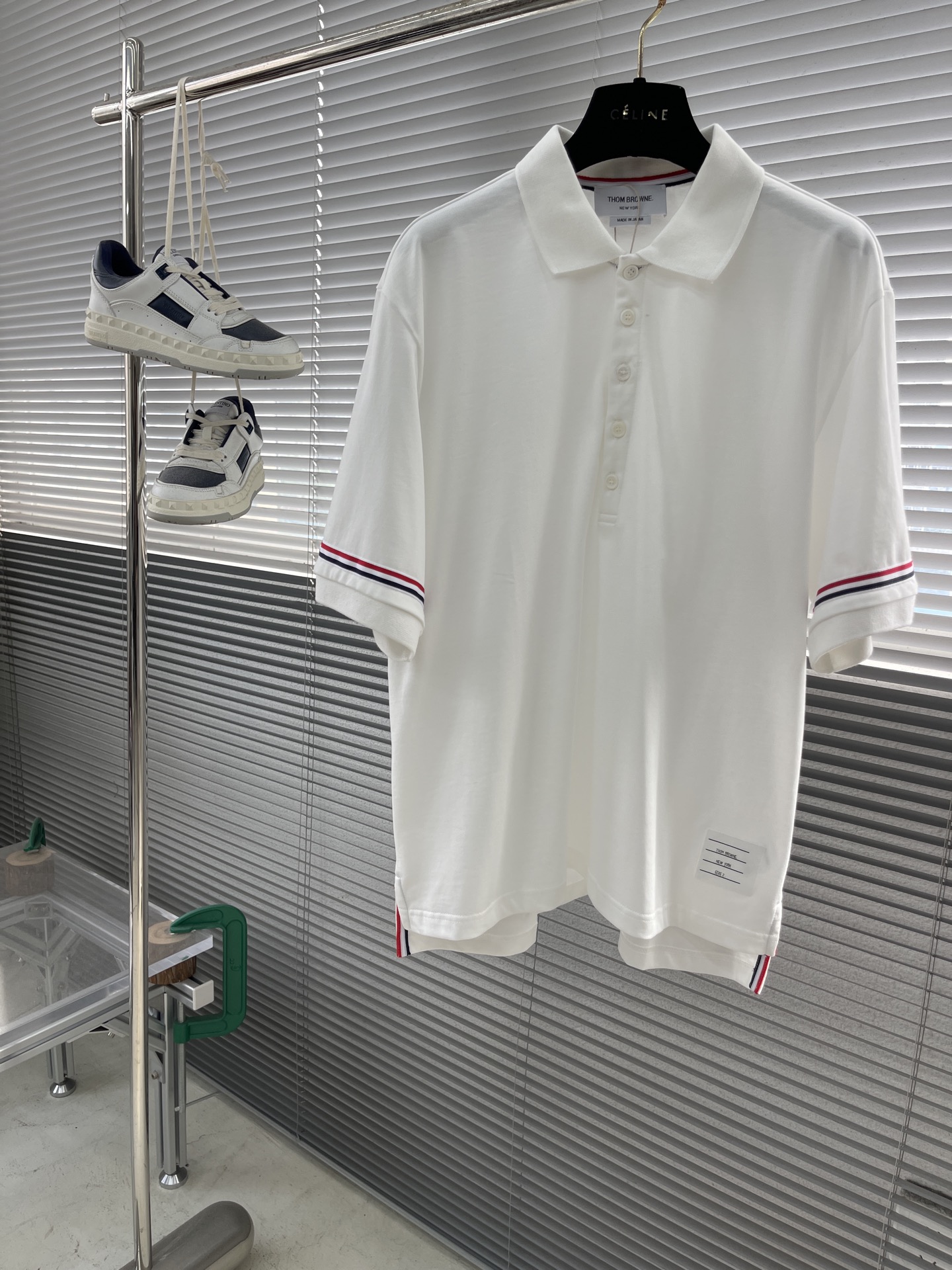톰브라운 Thom Browne 반팔 폴로 셔츠