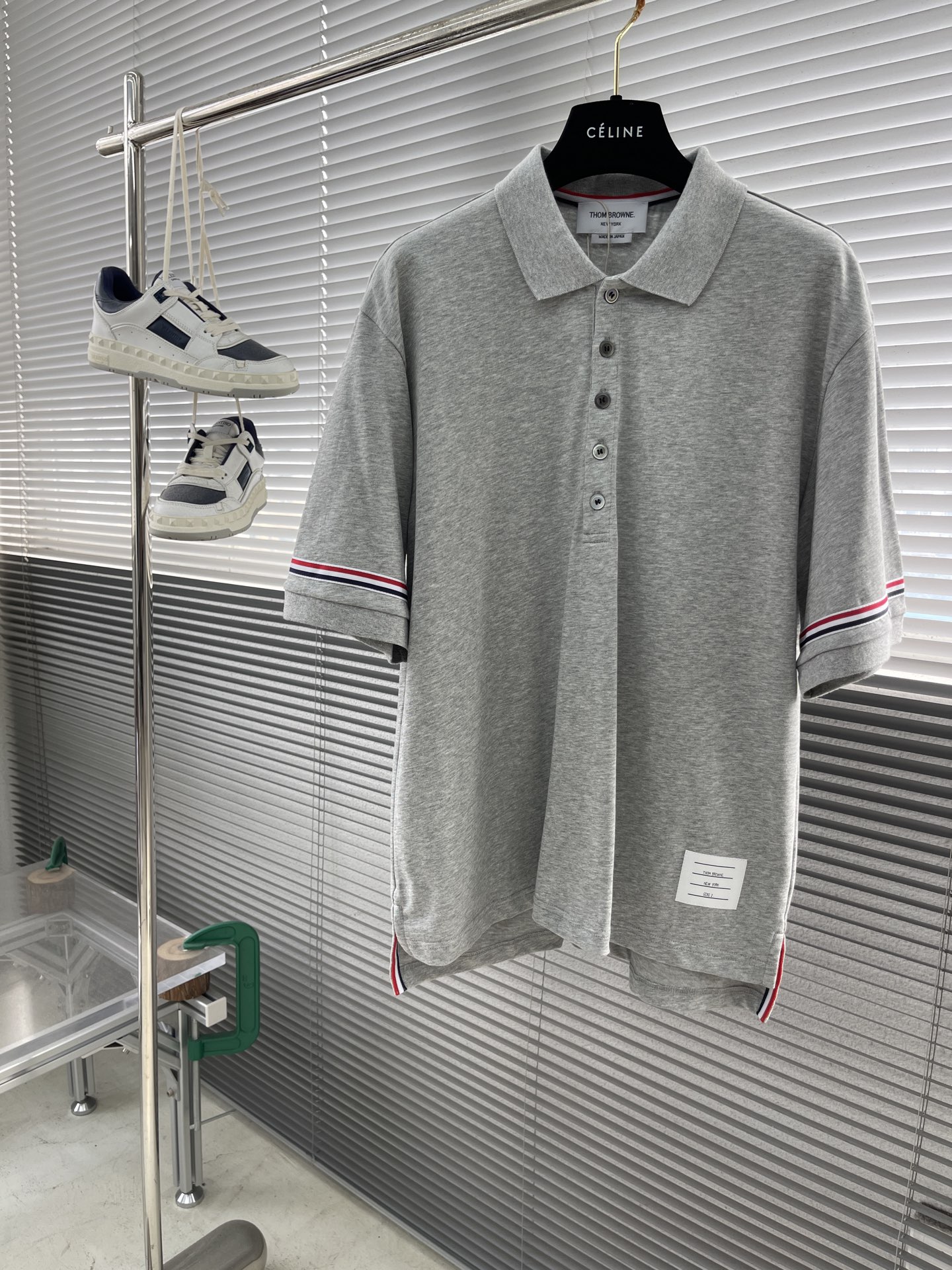 톰브라운 Thom Browne 반팔 폴로 셔츠