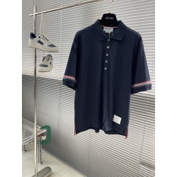 톰브라운 Thom Browne 반팔 폴로 셔츠