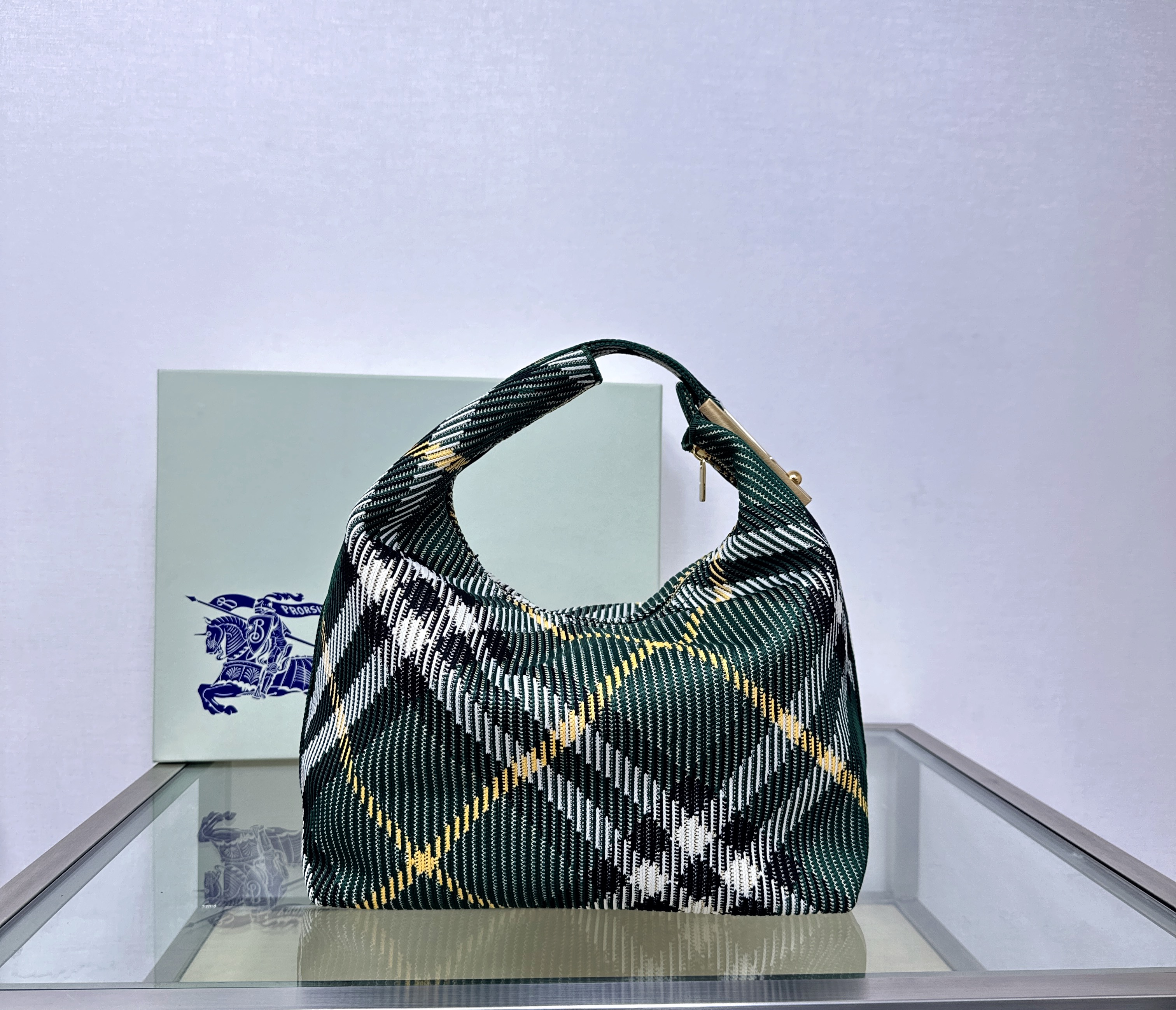버버리 Burberry 0421 Large 탑 핸들백