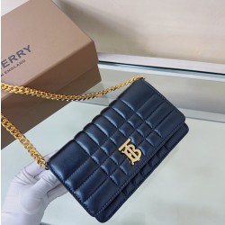 버버리 Burberry 1441 크로스 백 Black 20cm