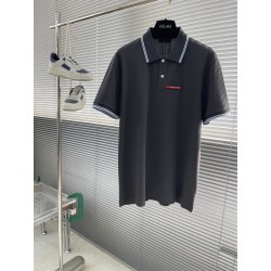 프라다 Prada 반팔 폴로 셔츠