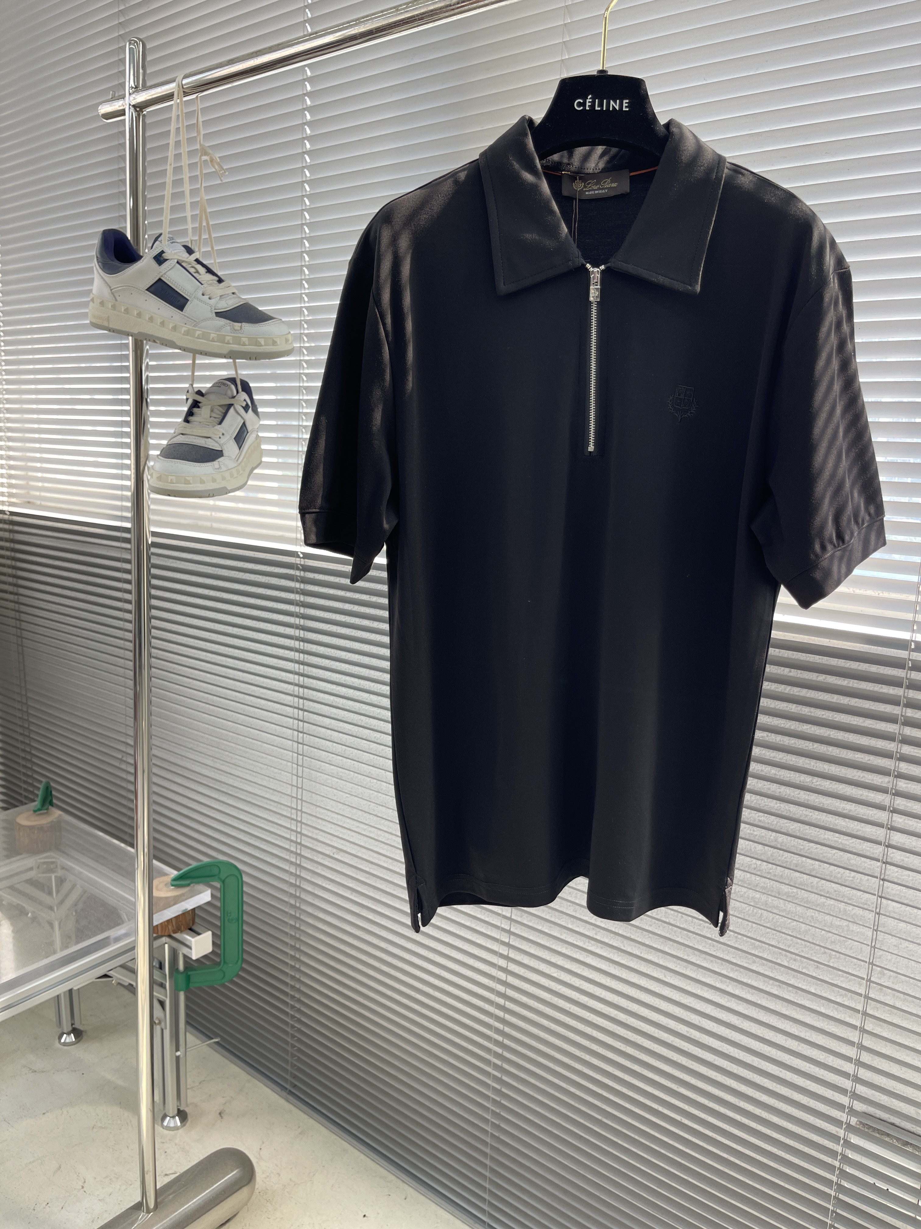 로로피아나 Loro Piana 반팔 폴로 셔츠