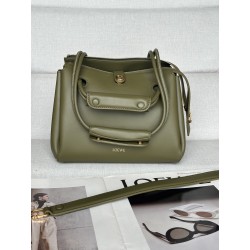로에베 Loewe 0256 madrid 탑 핸들백 23.5CM