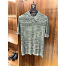 제냐 Zegna 반팔 폴로 셔츠