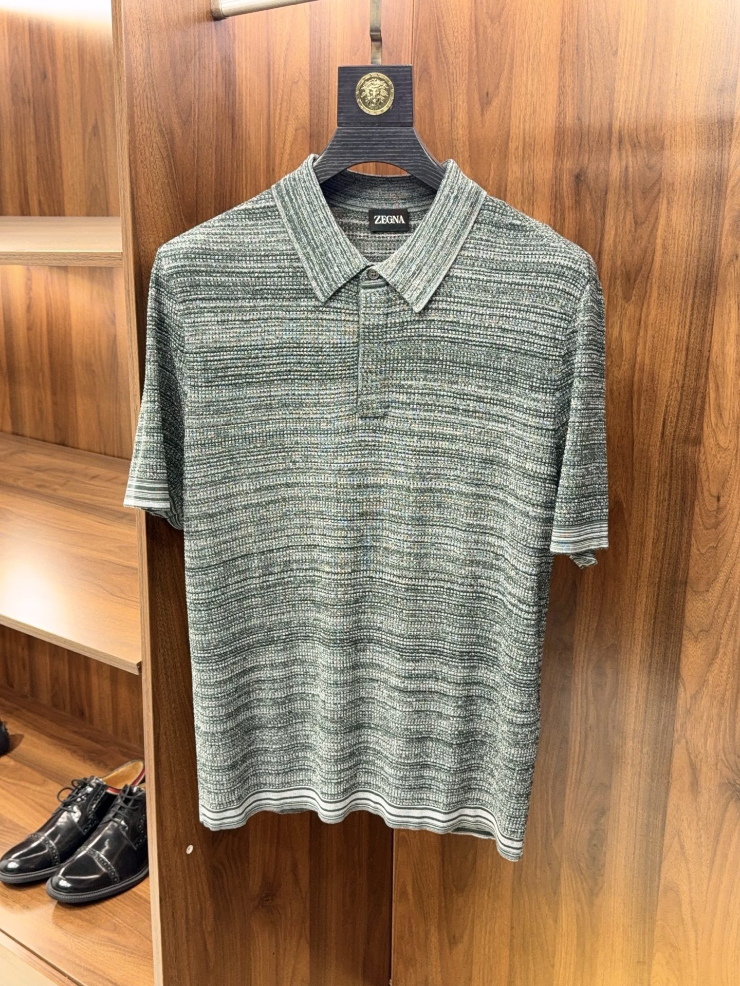 제냐 Zegna 반팔 폴로 셔츠