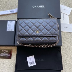 샤넬 Chanel Classic Wallet On Chain WOC 체인 지갑 A33814 20cm
