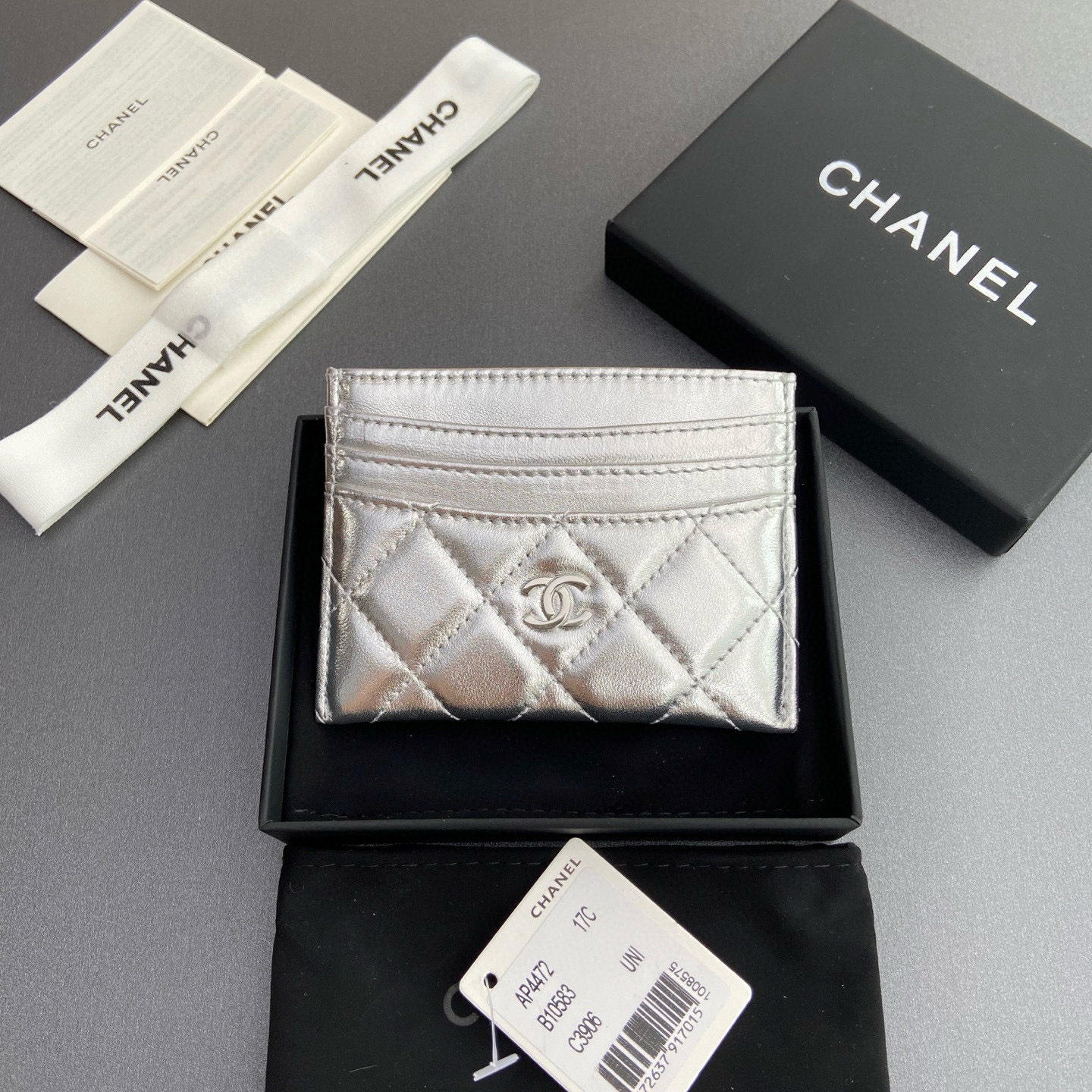 샤넬 Chanel Card Holder 카드 케이스 AP4472 11cm