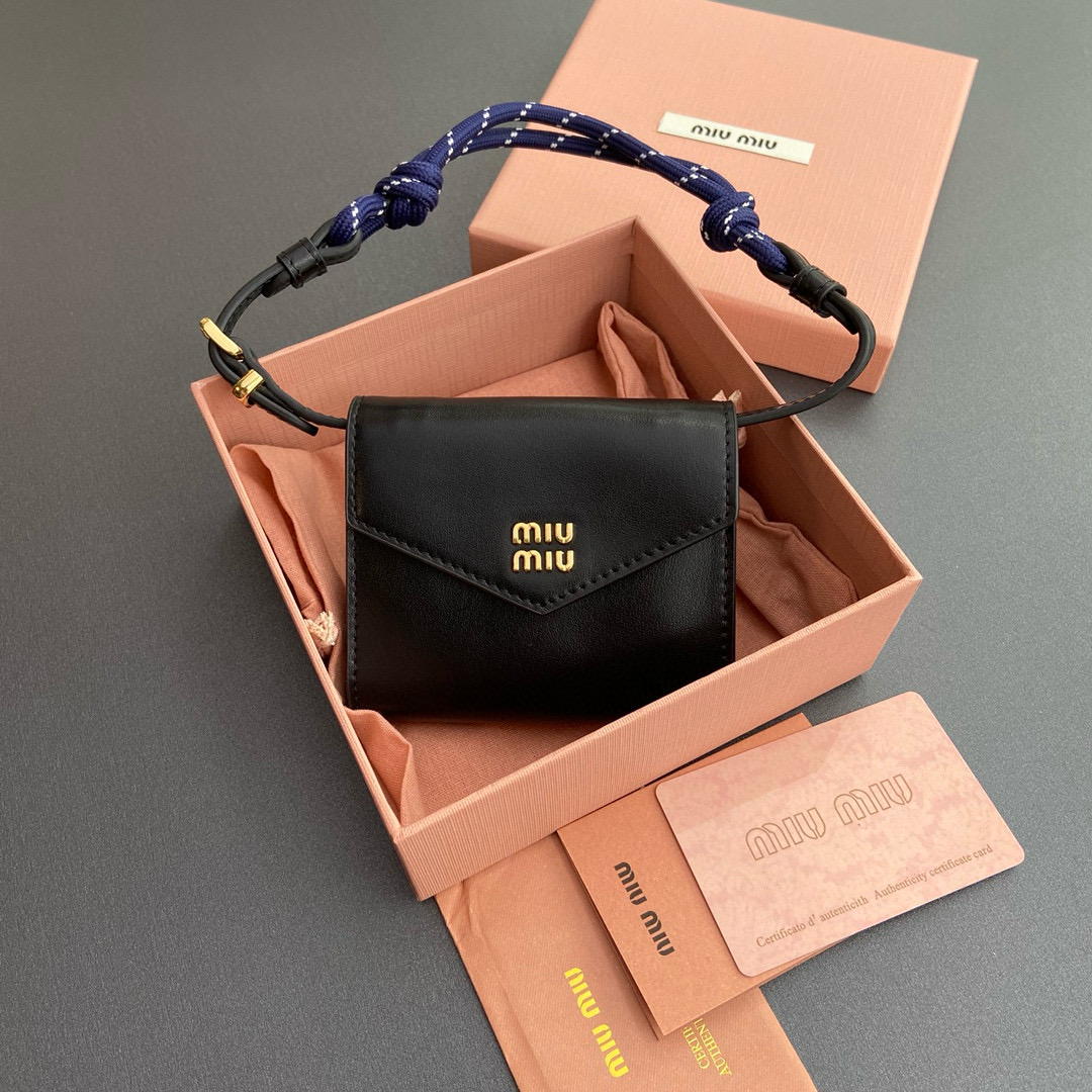 미우 미우 MIU MIU 지갑 5MT024-024-MM032 10.5CM