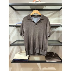 로로피아나 Loro Piana 반팔 폴로 셔츠