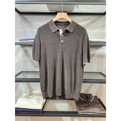 브루넬로 쿠치넬리 Brunello Cucineli 반팔 폴로 셔츠