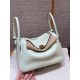 에르메스 Hermes Lindy 26cm Clemence 0S Vert Fizz/gold