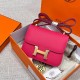 에르메스 Hermes Constance 19cm Epsom i6 Rose extreme/gold