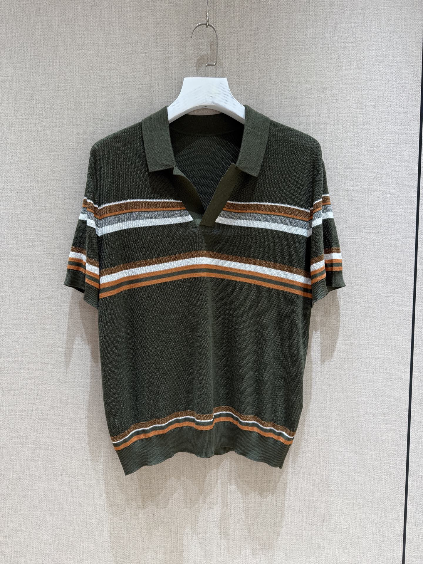 로로피아나 Loro Piana 반팔 폴로 셔츠
