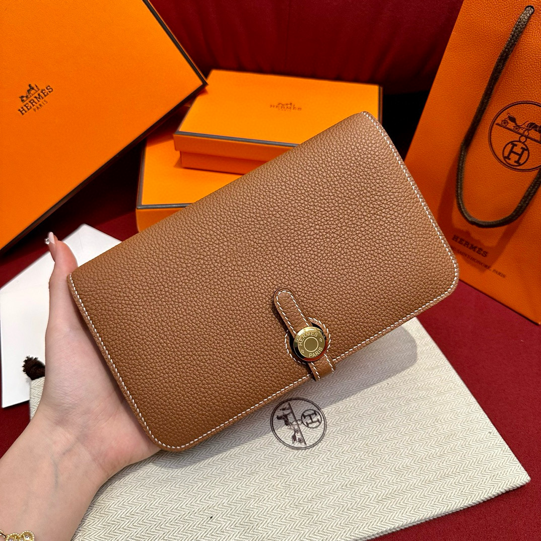 에르메스 Hermes Dogon 20cm Togo 37 Gold/gold