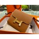 에르메스 Hermes Constance Wallet 13cm Epsom 37 Gold/gold