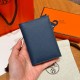 에르메스 Hermes MC² Euclide Card Holder 10.5cm Epsom S4 Deep blue