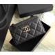 샤넬 Chanel Zipped Card Holder C-64 AP4490 8CM