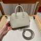 에르메스 Hermes Bolide 21cm Evercolor 8L Beton/silver