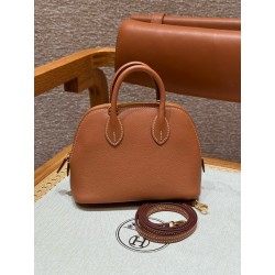 에르메스 Hermes Bolide 21cm Evercolor 37 Gold/gold