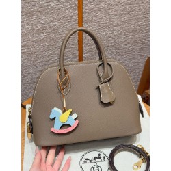 에르메스 Hermes Bolide 25cm Epsom 18 Etoupe/gold