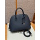에르메스 Hermes Bolide 25cm evercolor 2Z Blue Nuit/silver