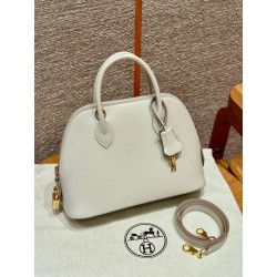 에르메스 Hermes Bolide 25cm evercolor 8L Beton/gold