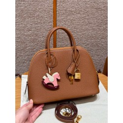 에르메스 Hermes Bolide 25cm Togo 37 Gold/gold