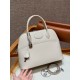 에르메스 Hermes Bolide 27cm Swift 10 Craie/silver