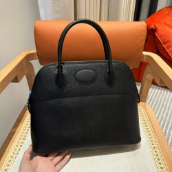 에르메스 Hermes Bolide 31cm Epsom 89 Noir/silver