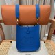 에르메스 Hermes Mini Evelyne 16cm clemence 71 Blue France/gold