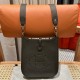 에르메스 Hermes Mini Evelyne 16cm clemence C6 Vert gris/silver
