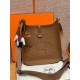 에르메스 Hermes Evelyne 29cm clemence 3G Alezan/silver