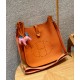 에르메스 Hermes Evelyne 33cm clemence 93 Orange/gold