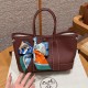 에르메스 Hermes Garden party mini 23cm Negonda 55 Rouge H