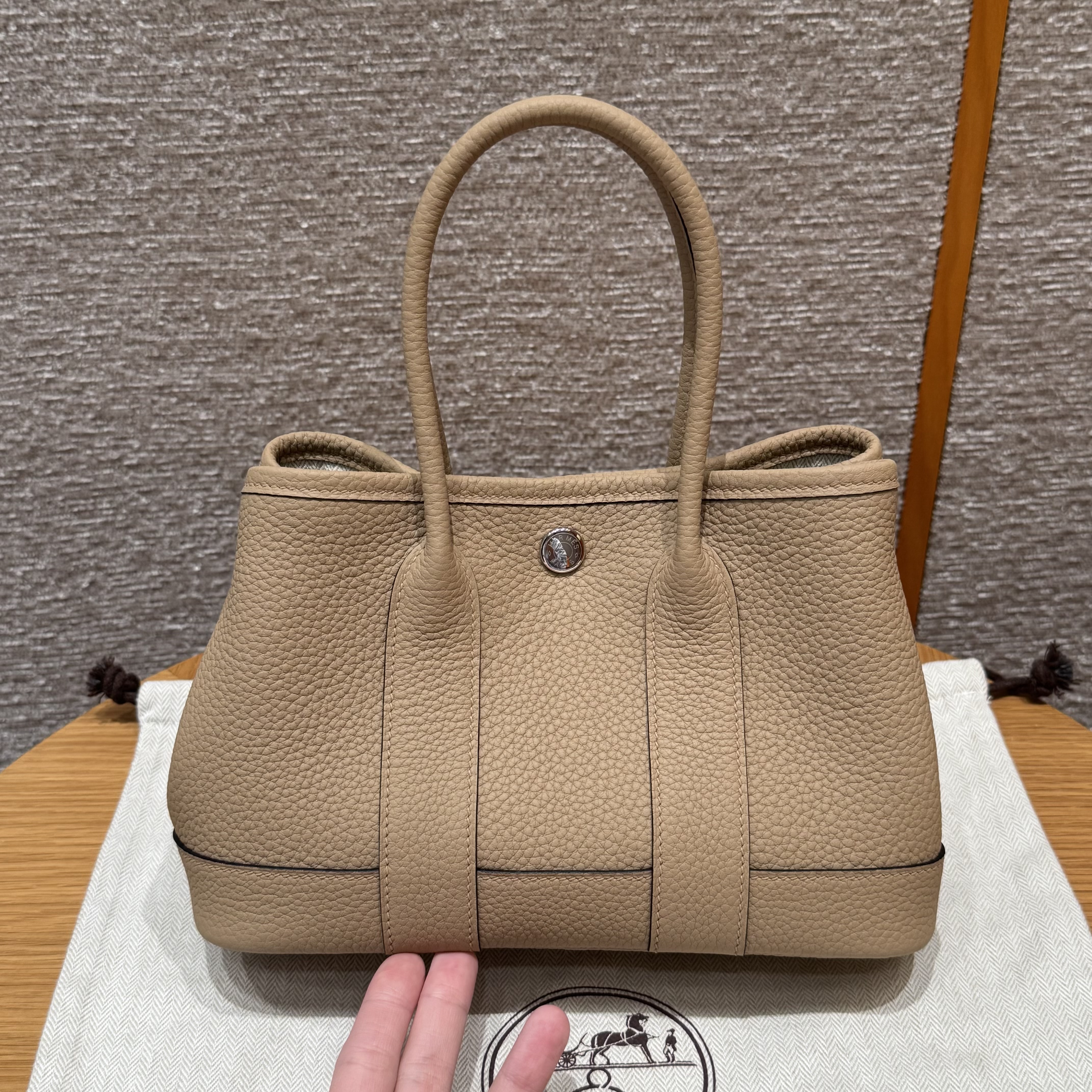 에르메스 Hermes Garden party mini 23cm Negonda S2 Trench