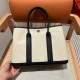 에르메스 Hermes Garden party 30cm 89 Noir/silver