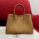 에르메스 Hermes Garden party 30cm Clemence 4B Biscuit/silver