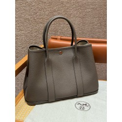에르메스 Hermes Garden party 36cm vache country 8F Etqin