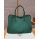 에르메스 Hermes Garden party 36cm vache country U4 Vert vertigo