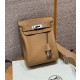 에르메스 Hermes Hac a dos 28cm Togo 0M Chai/silver